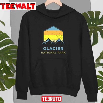 Glacier National Park Hiking Camping Unisex T-Shirt