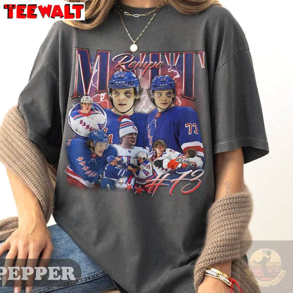 Trendy Matt Rempe Shirt, Comfort Rangers Hockey Short Sleeve Long Sleeve