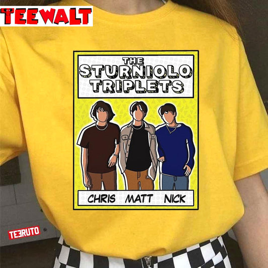 The Sturniolo Triplets Chris Matt And Nick Unisex T-Shirt