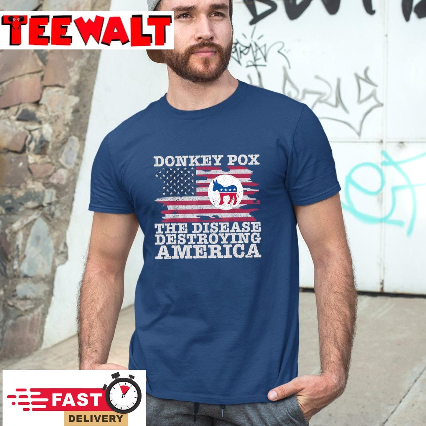 Donkey Pox Wonky Donkey Pox the Disease Destroying America T-Shirt