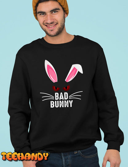 Bad Bunny Scary Rabbit Cool Animal Lover T-Shirt