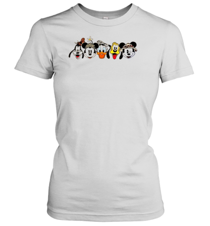 Disney Characters Funny T-Shirt