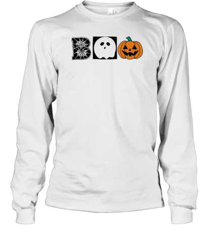 Halloween Boo Ghost Pumpkin T-Shirt