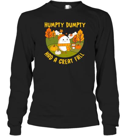 Humpty Dumpty Had A Great Fall Autumn Teacher T-Shirt