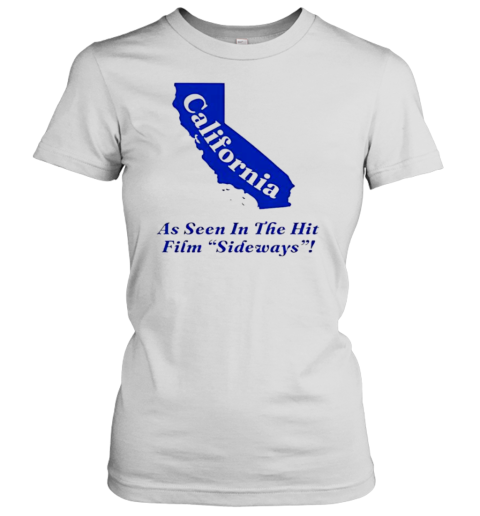 California As Seen In The Hit Film Sideways T-Shirt