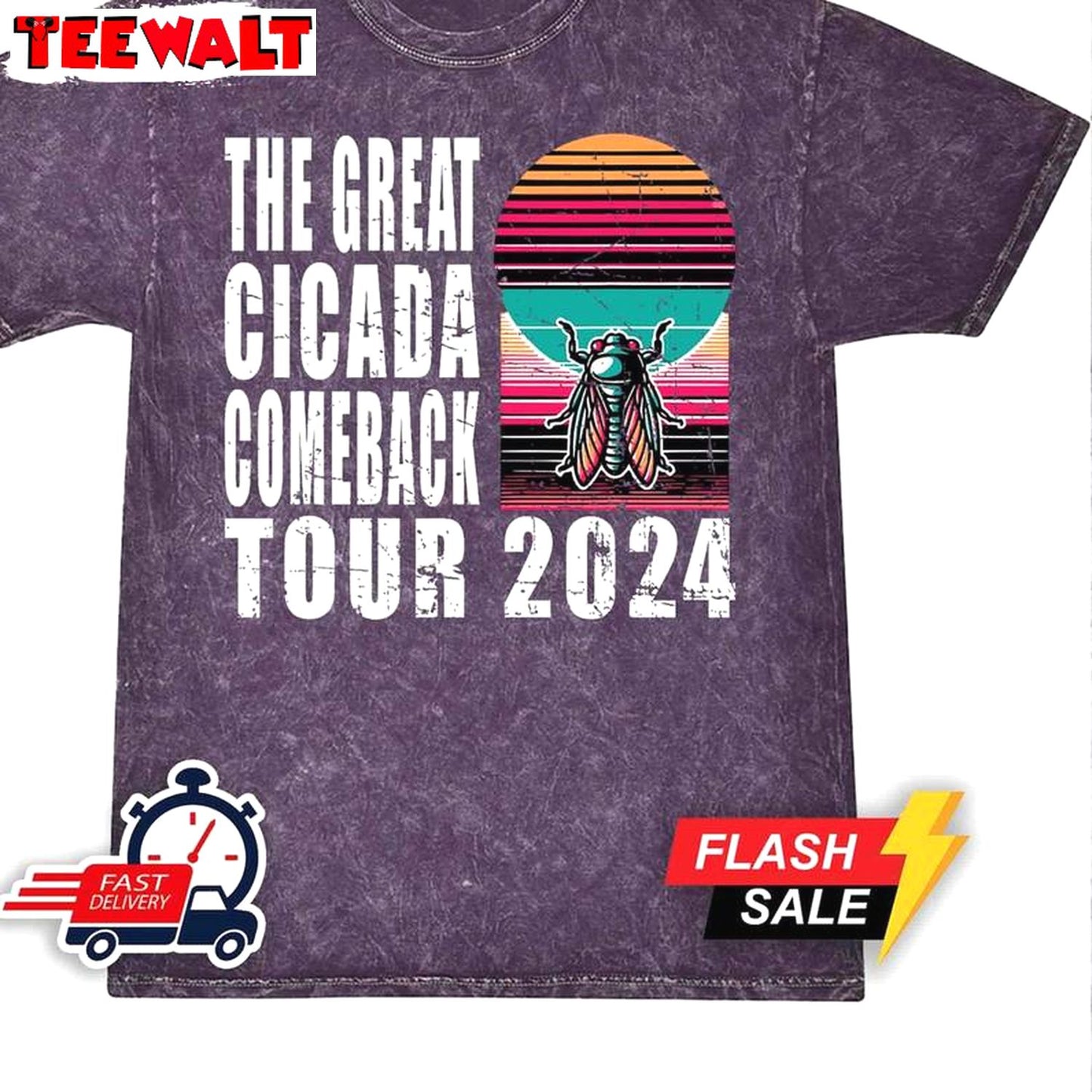 Great Cicada Comeback Tour 2024 Sweatshirt , Neutral Cicada Comeback Tour Shirt Tank Top