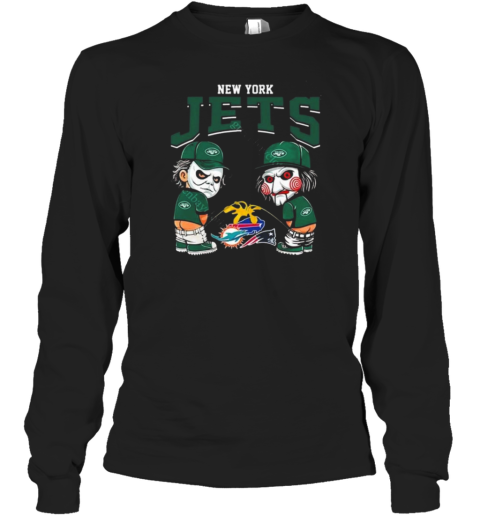 New York Jets NFL Halloween Peeing T-Shirt