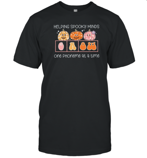 Helping Spooky Minds Grow Teacher T-Shirt