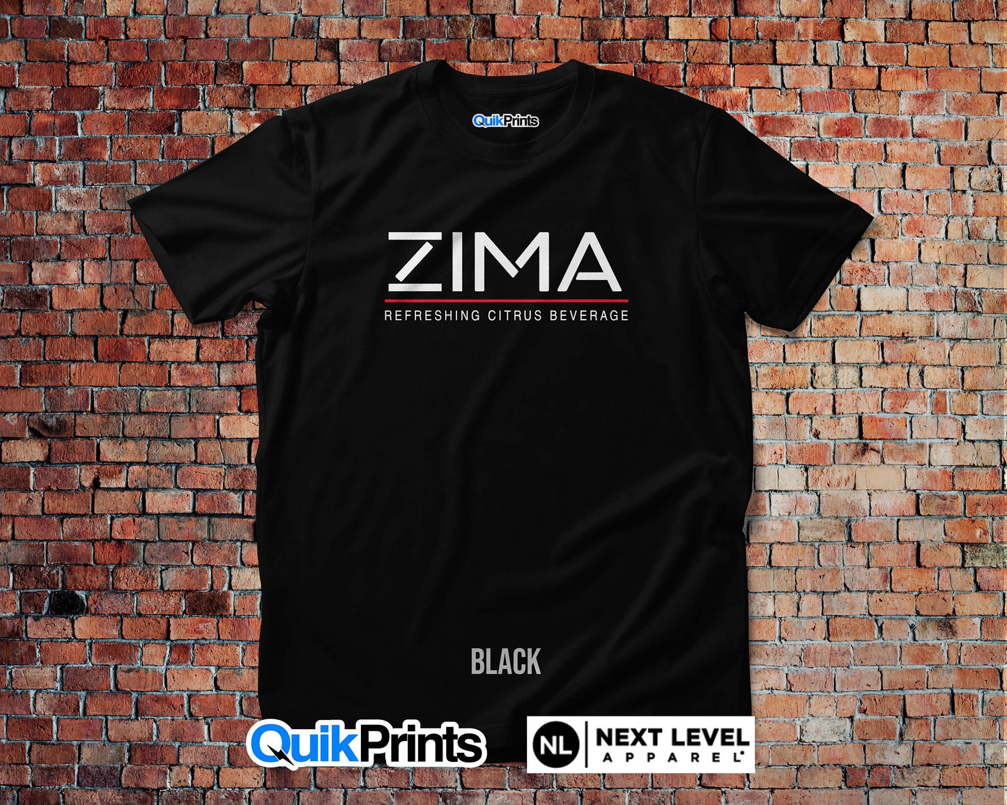 Zima Citrus Beverage Premium Shirt - Adult & BigTall Sizes