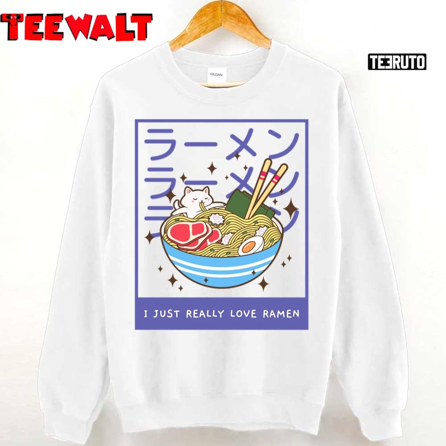 Kawaii Japanese Ramen Anatomy Anime Unisex T-Shirt