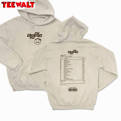 Comfort Utopia Album Sweatshirt, Limited Travis Scott Shirt Long Sleeve