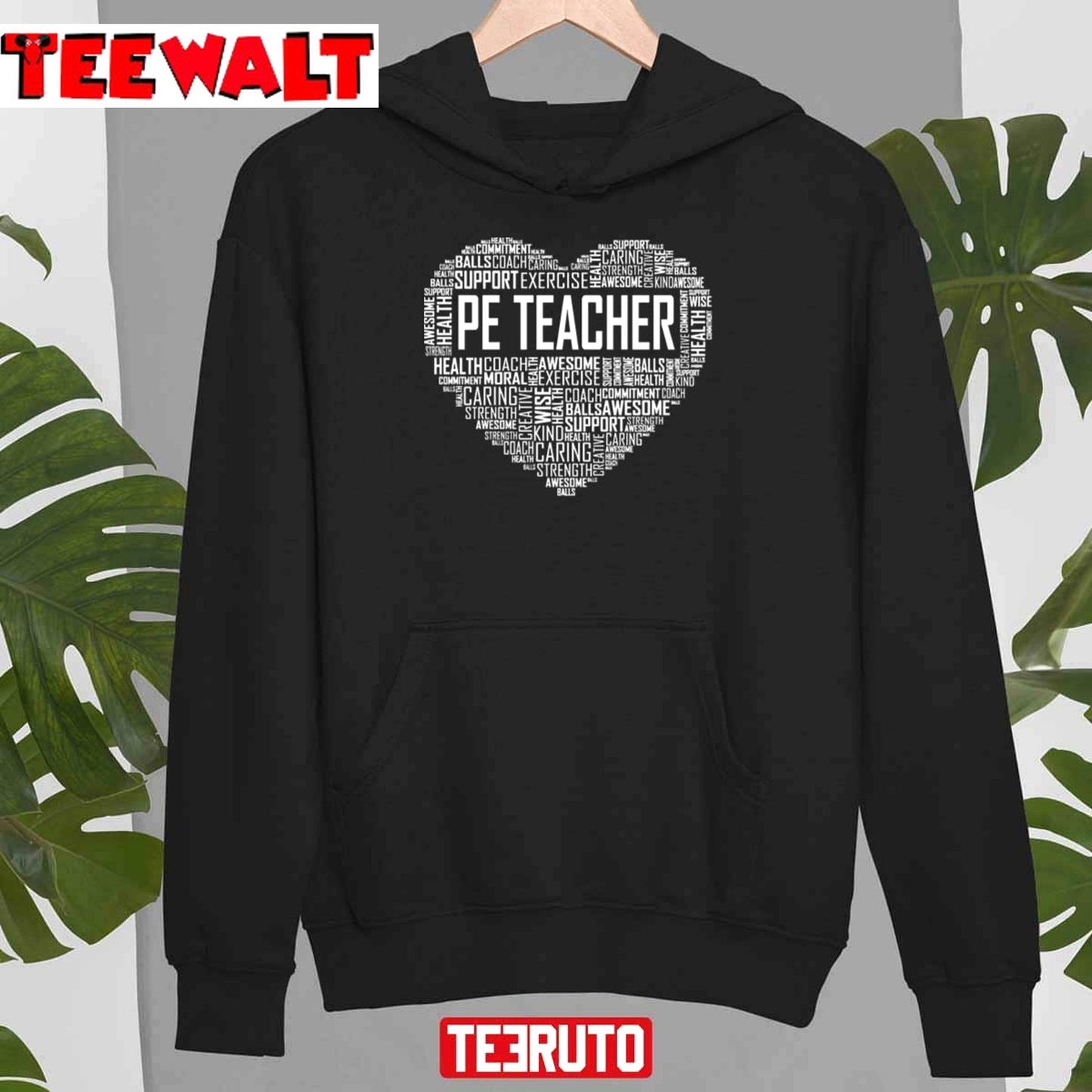 Pe Teacher Heart Unisex T-Shirt