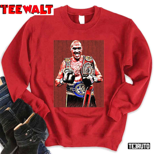 Boxing Tyson Fury Artwork Unisex Sweatshirt