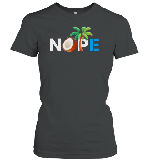 Nope Coconut Tree Kamala Harris T-Shirt