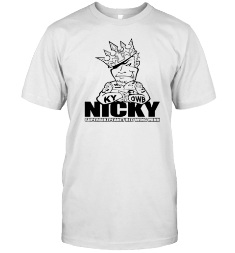 Nicky Superbikeplanet Red Wing Minn T-Shirt