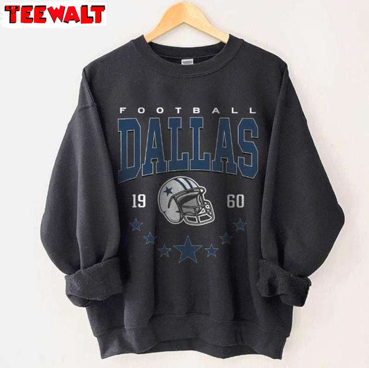 Vintage Dallas Football Sweatshirt, Trendy Dallas Football Shirt, T-shirt