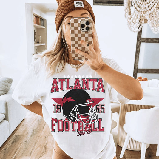 Atlanta Football Shirt - Vintage Falcon Design Retro Gift Sweatshirt