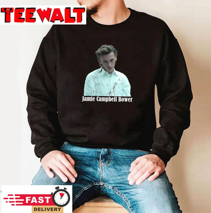 Jamie Campbell Bower (Peter Ballard 001) Stranger Things T-Shirt