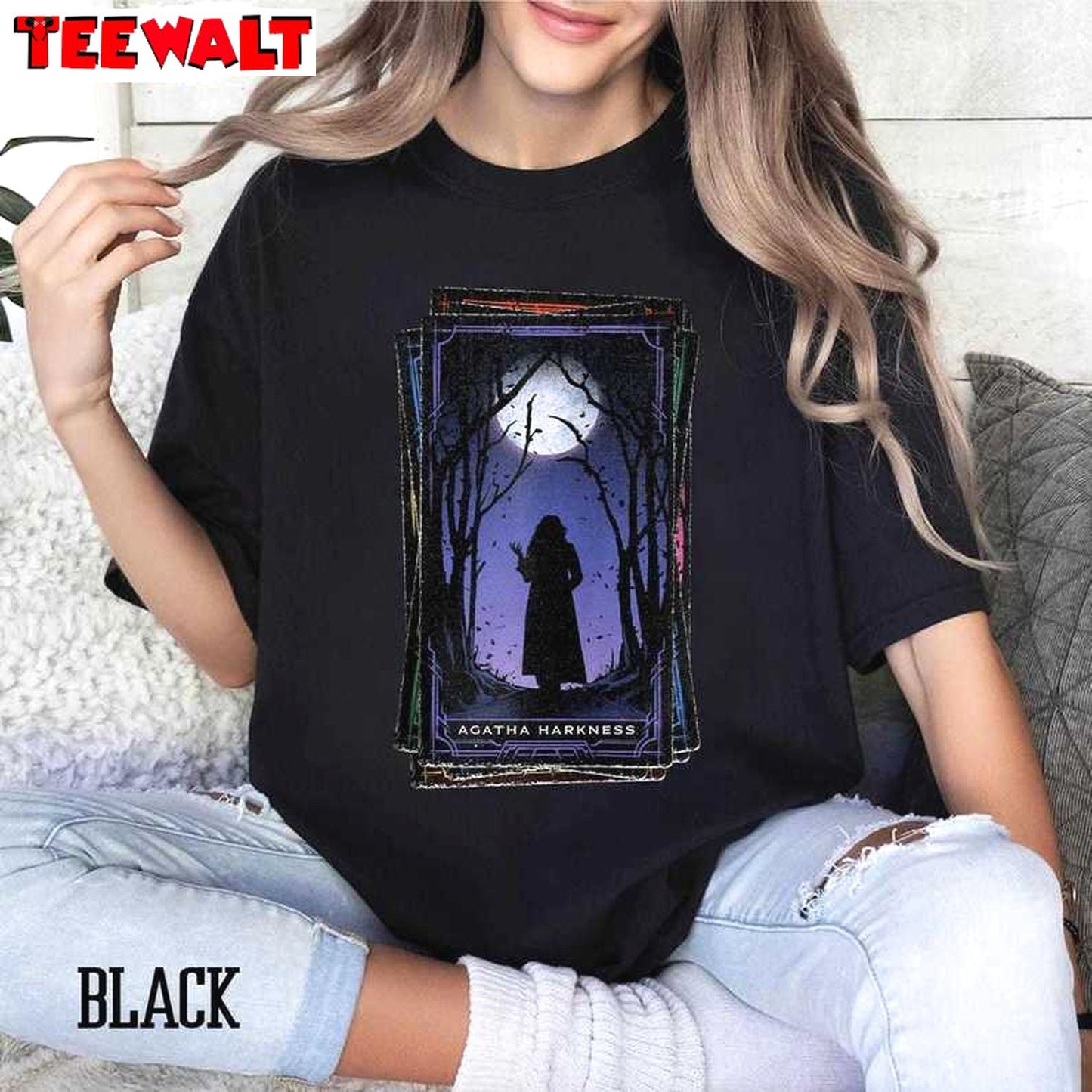 Agatha All Along Tarot Card Character Shirt, The Witches Road TShirt