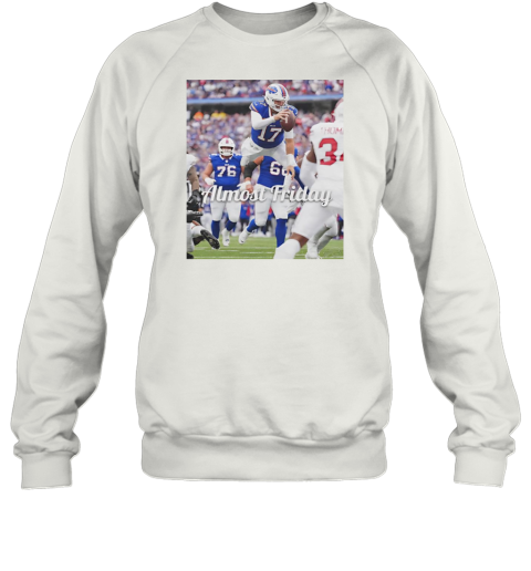 Almost Friday Hurdle Buffalo Bills T-Shirt