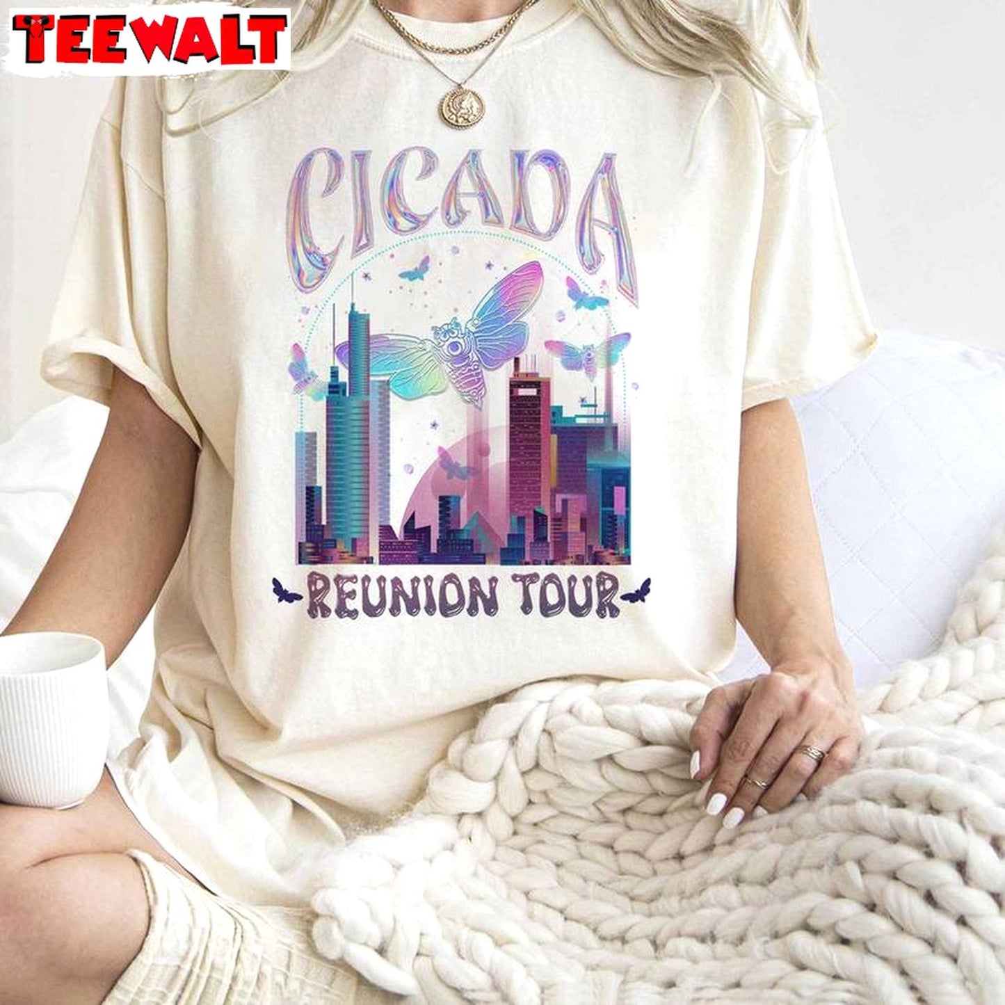 Cicadas Reunion Tour Shirt, Year Of The Cicadas Unisex Hoodie Short Sleeve