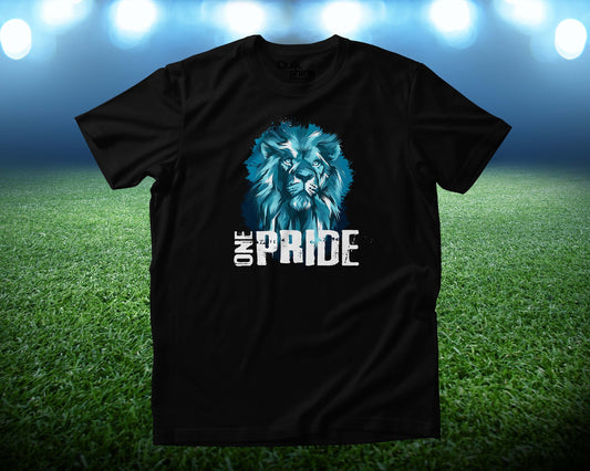 One Pride Blue Lion Custom T-Shirts - Adult, Youth & Bigtall