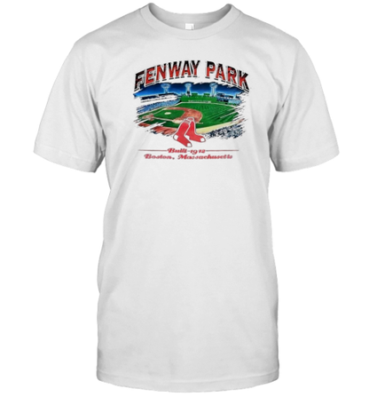 Fenway Park Built 1912 Boston Massachusetts Vintage T-Shirt