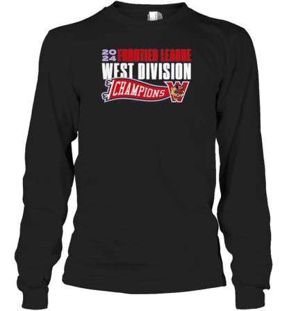 Frontier League West Division Champions 2024 Washington Wild T-Shirt