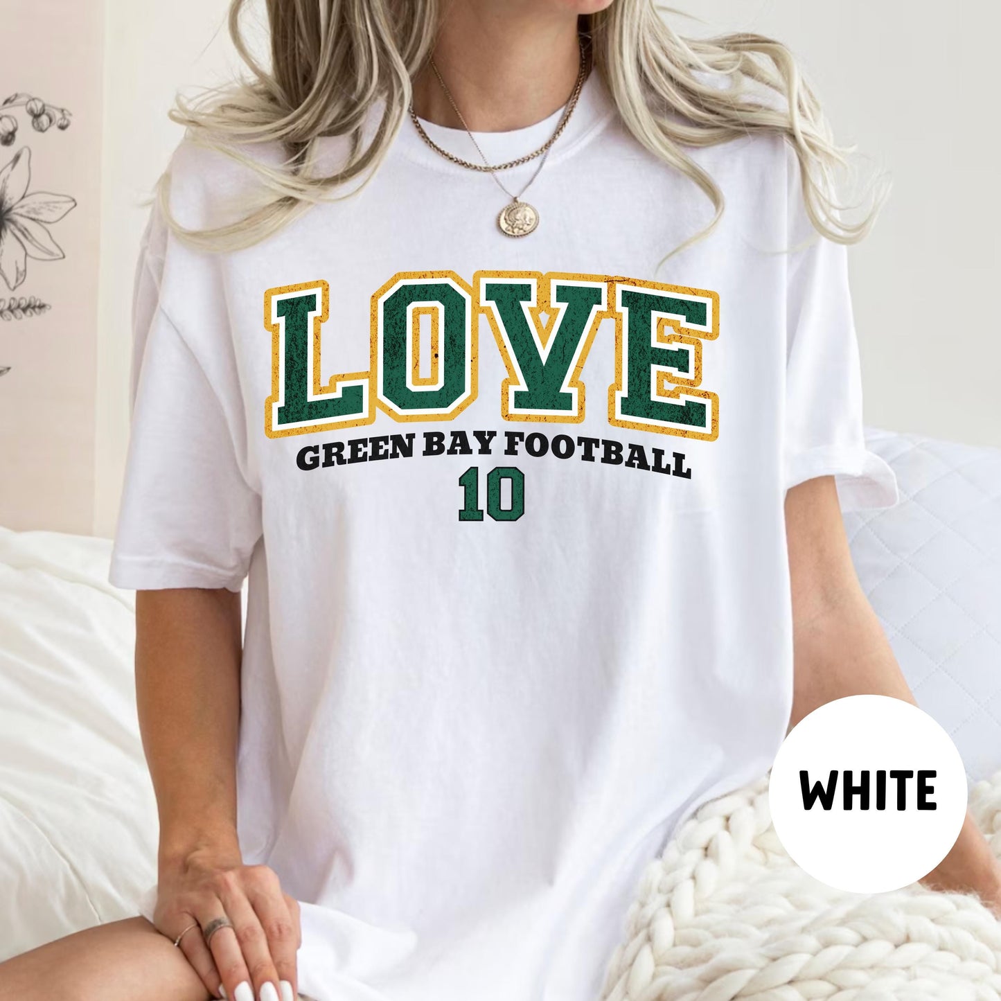 Jordan Love Vintage Style Green Bay Football Shirt Sweatshirt 1783620675