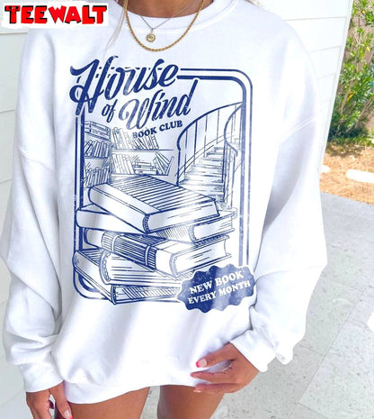 Must Have House Of Wind Book Club Sweatshirt, House Of Wind Library Hoodie