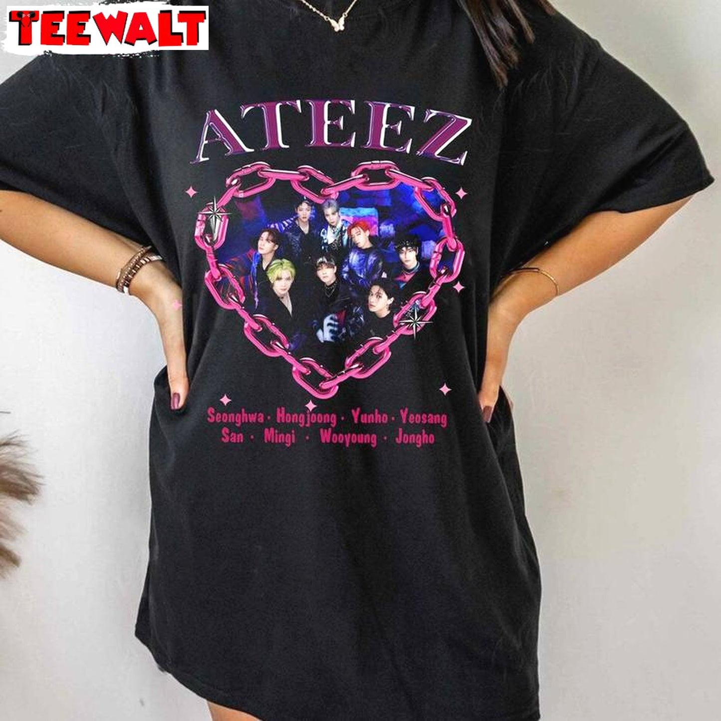 Ateez Towards The Light Will To Power World Tour T Shirt, Awesome Ateez World Tour Shirt Hoodie