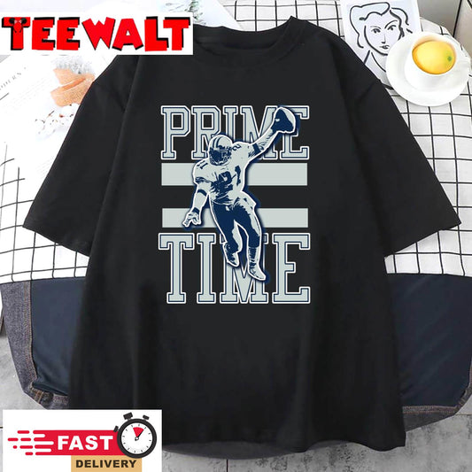 Deion Sanders PRIME TIME IN DALLAS FOOTBALL Unisex T-Shirt