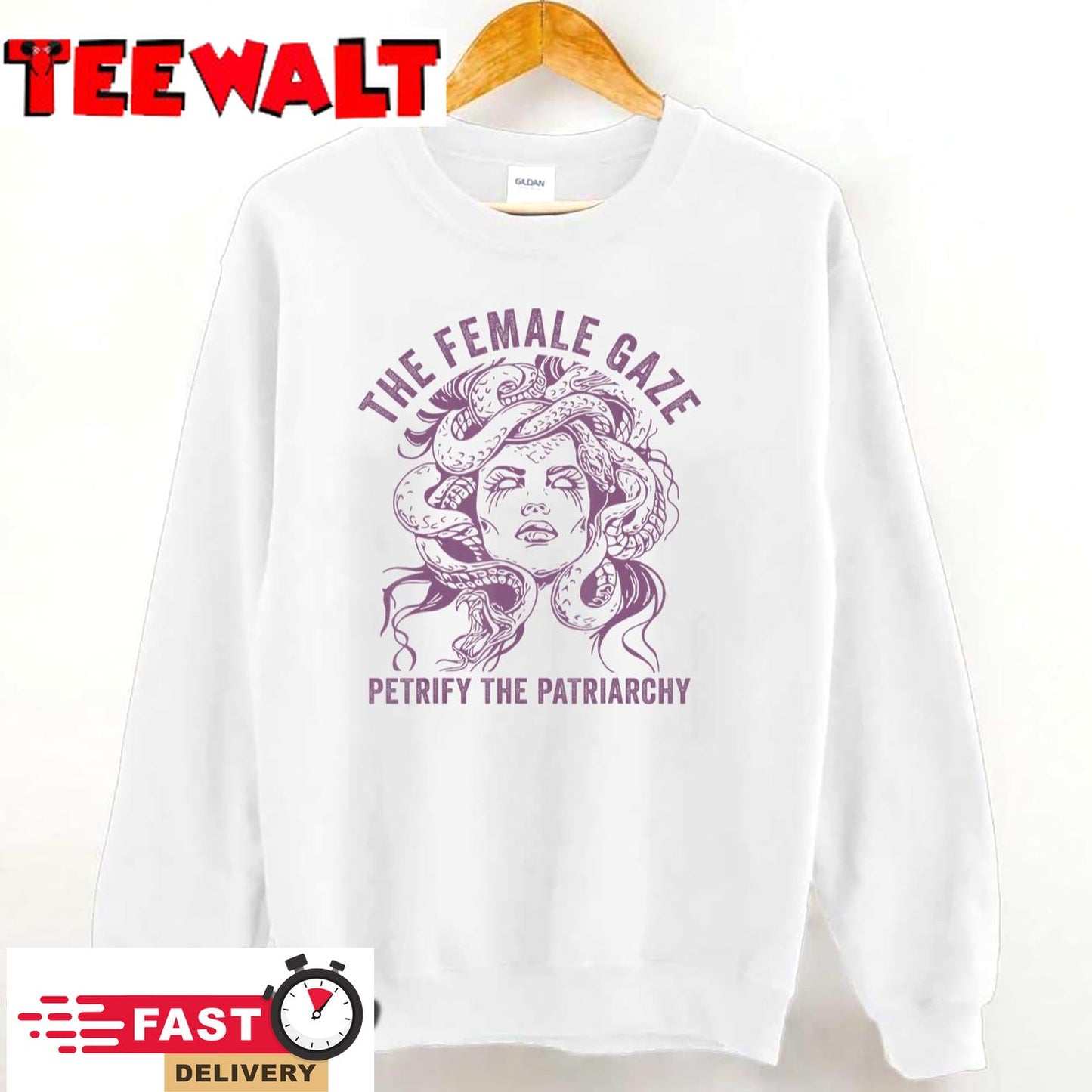 Medusa The Female Gaze Petrify The Patriarchy T-Shirt