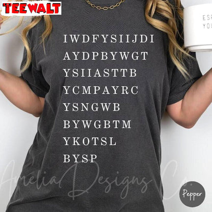 Comfort Swiftie Tortured Poets Shirt, Smallest Man Who Ever Lived Bridge Lyrics Sweater