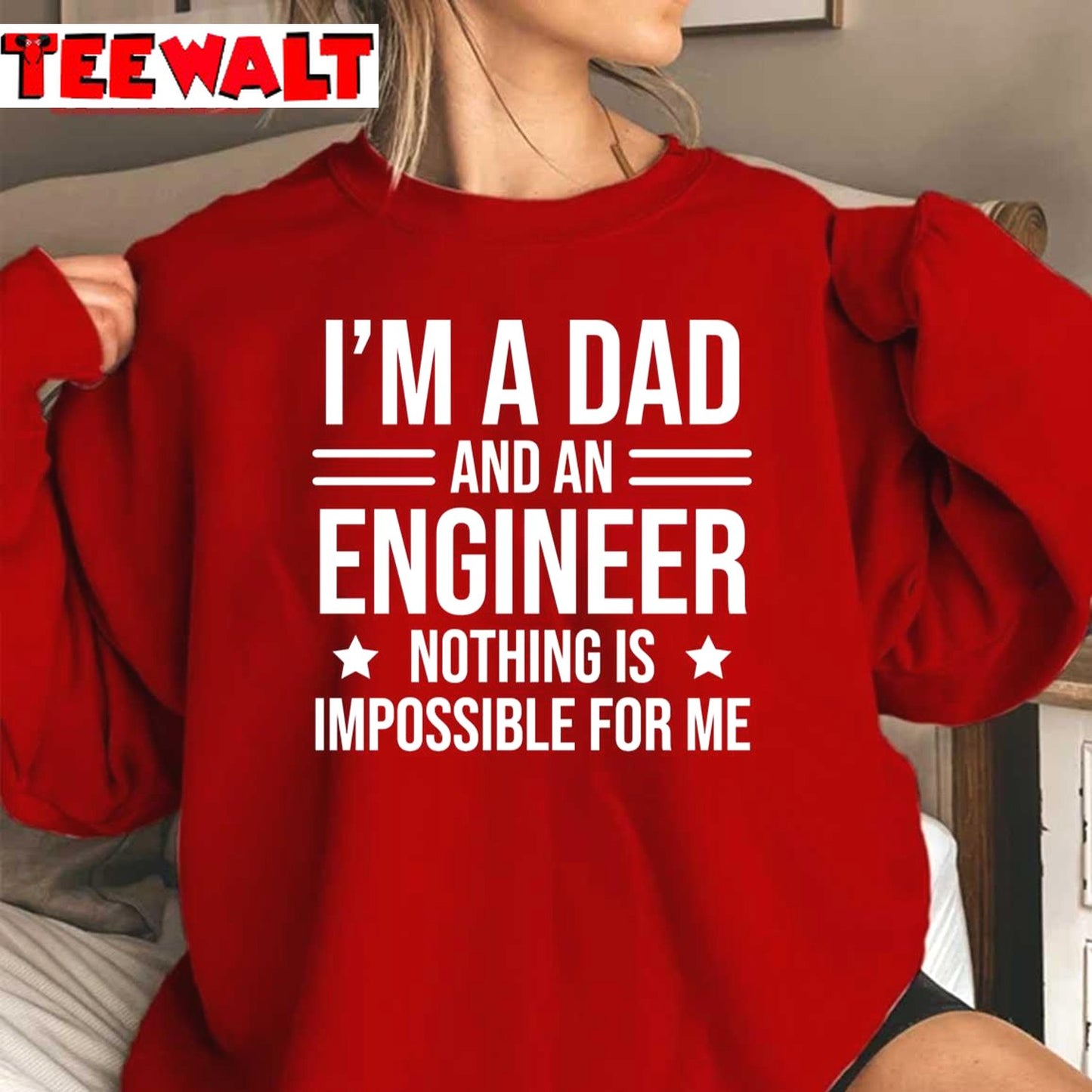 I'm A Dad And An Engineer Cool Daddy Unisex Sweatshirt