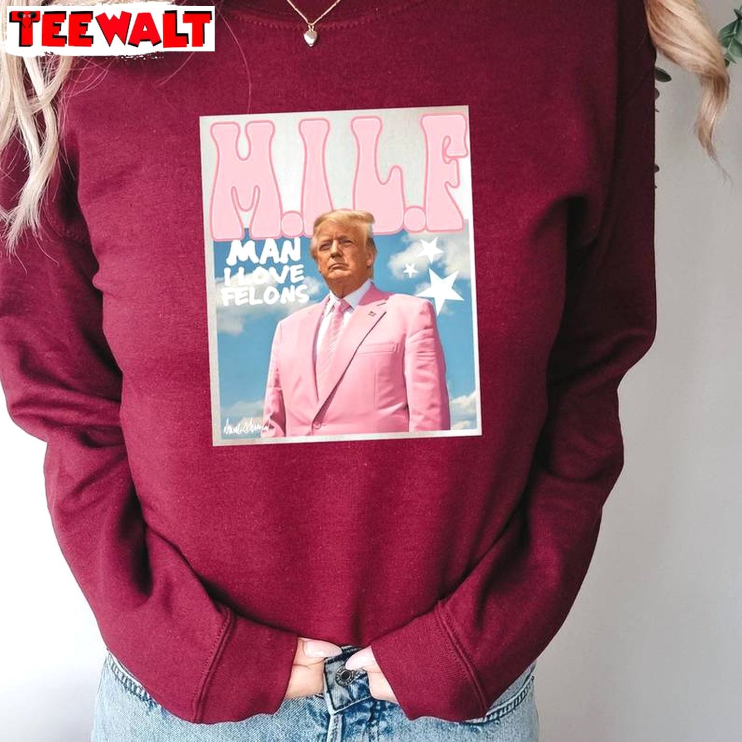 Republican Funny Unisex Hoodie, Limited Man I Love Felons