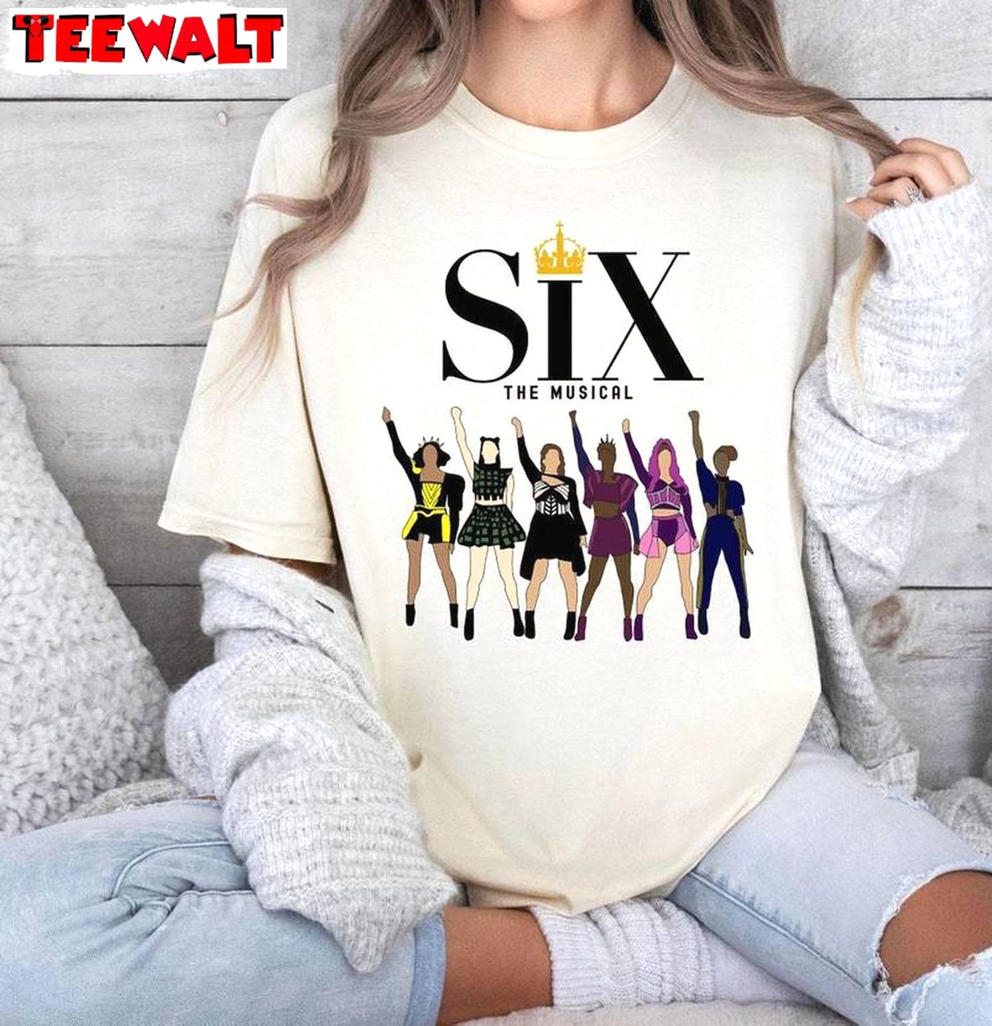 Broadway Six Musical Inspired Unisex Hoodie, Limited Six The Musical Shirt Sweater