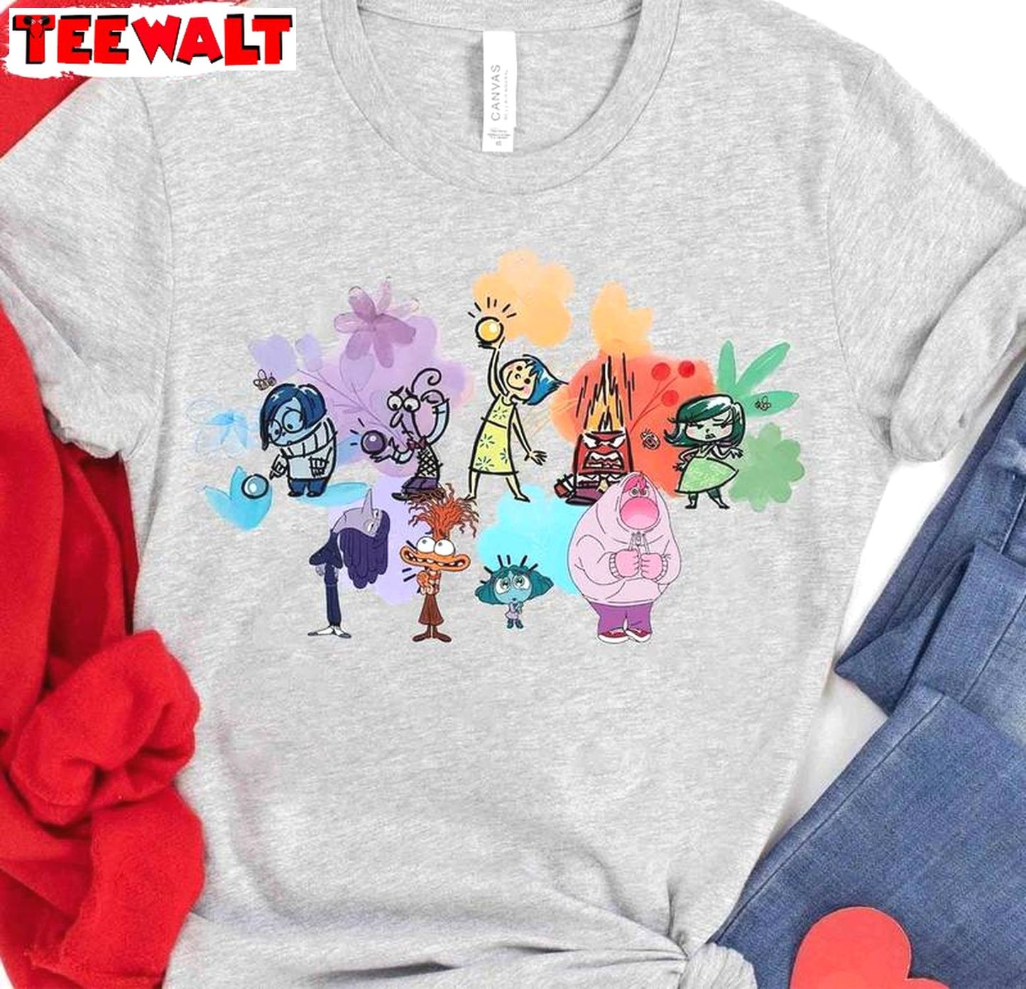 Trendy Today Is A Core Memory Day Shirt, Disney Inside Out 2 Movie Crewneck Tee Tops