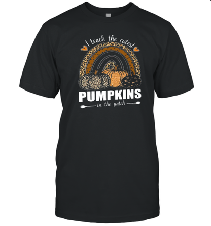 Leopard Pumpkins In The Patch T-Shirt