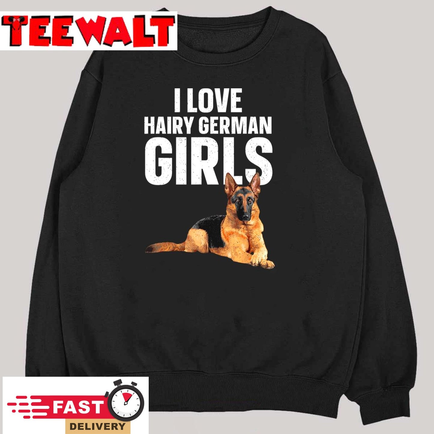 Cool German Shepherd Art For Men Women German Shepherd Lover T-Shirt