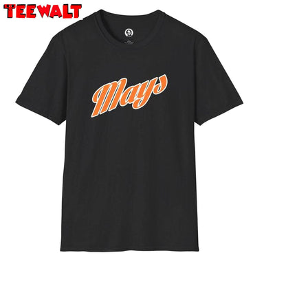 Cool Design Willie Mays Shirt, San Francisco Giants Mlb Short Sleeve Crewneck