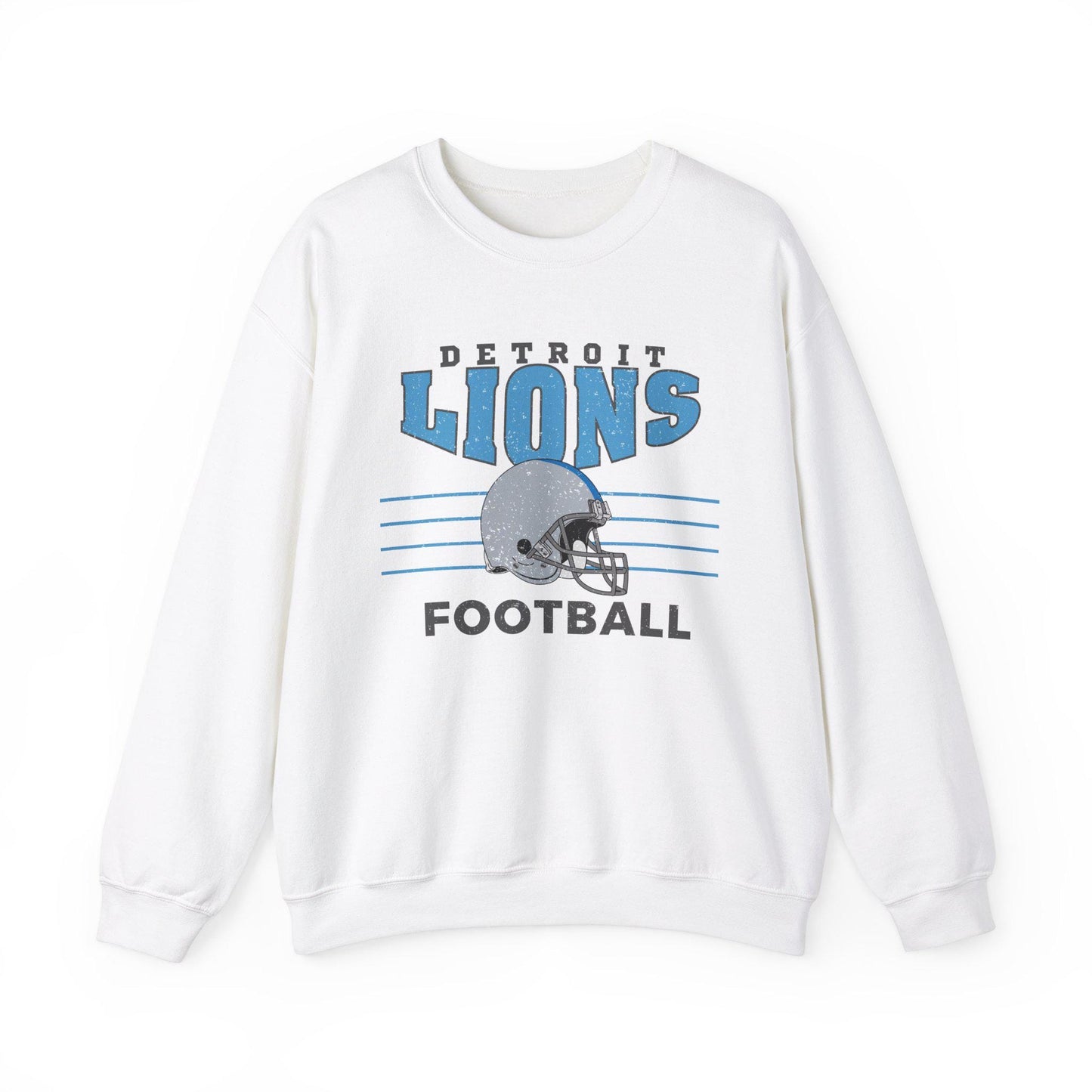 Detroit Lions Vintage Sweatshirt - Unisex Nfl Game Day