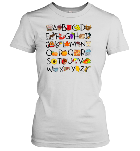 Fall Alphabet Teacher T-Shirt