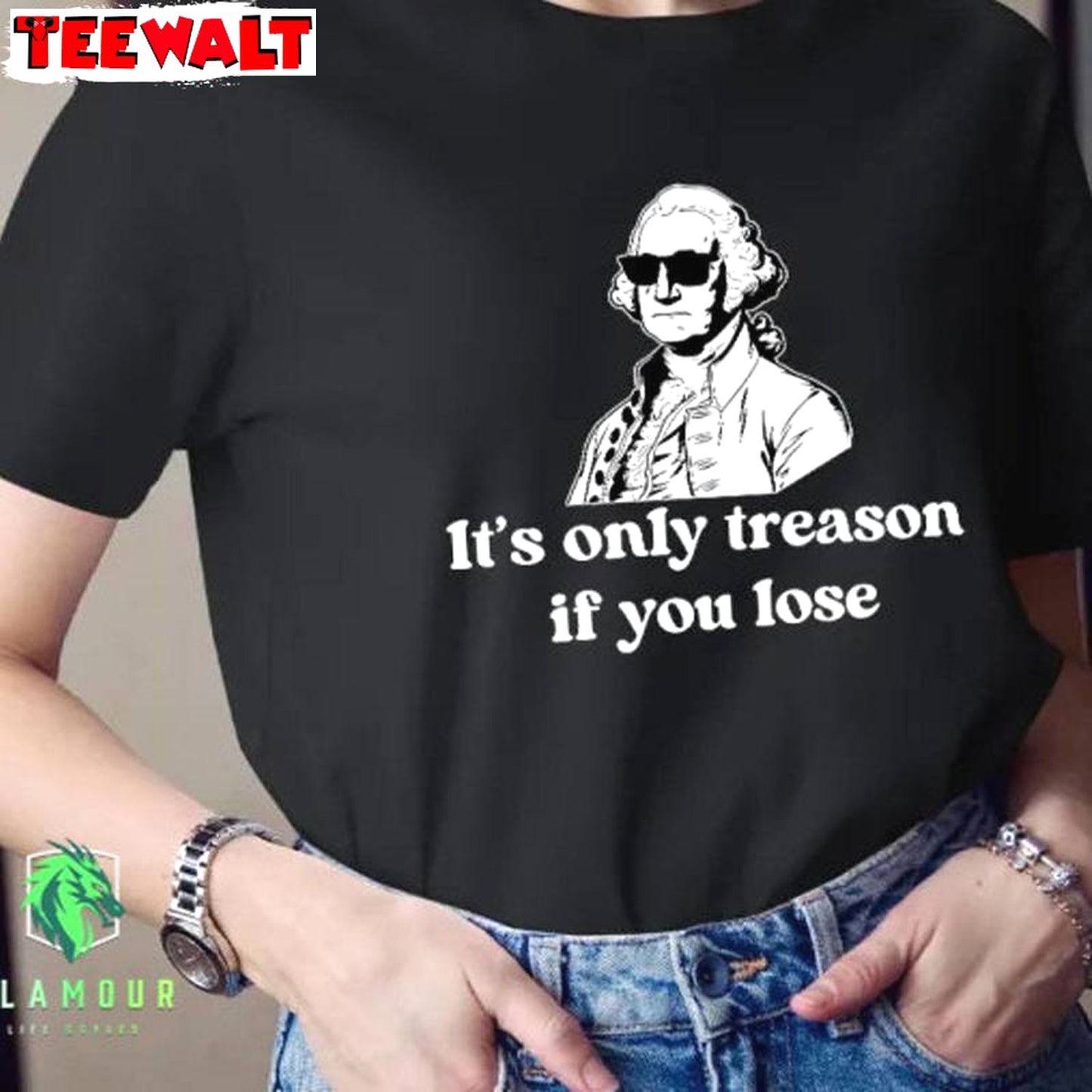 Vintage It's Only Reason If You Lose Shirt, Treason Day Tee Tops Sweater