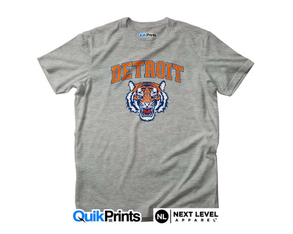 Detroit Tigers Custom Made-To-Order T-Shirts For All Sizes