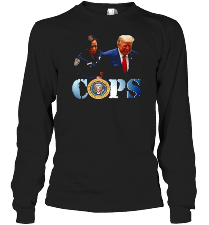 Cops Kamala Harris Donald Trump 2024 T T-Shirt