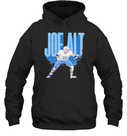 Joe Alt Los Angeles Chargers Bold T-Shirt