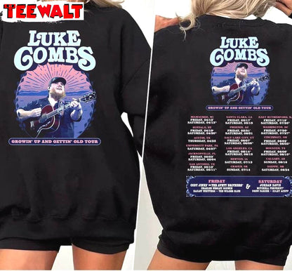 Vintage Luke Combs Sweater, Retro Luke Combs World Tour Shirt Unisex Hoodie