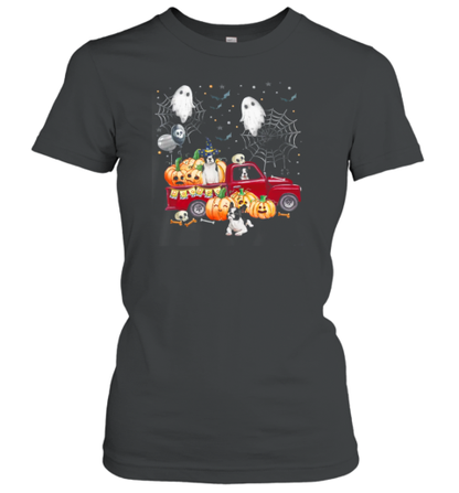 Halloween Pumpkin Car T-Shirt