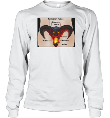 Fallopian Tubes Ovaries Uterus T-Shirt